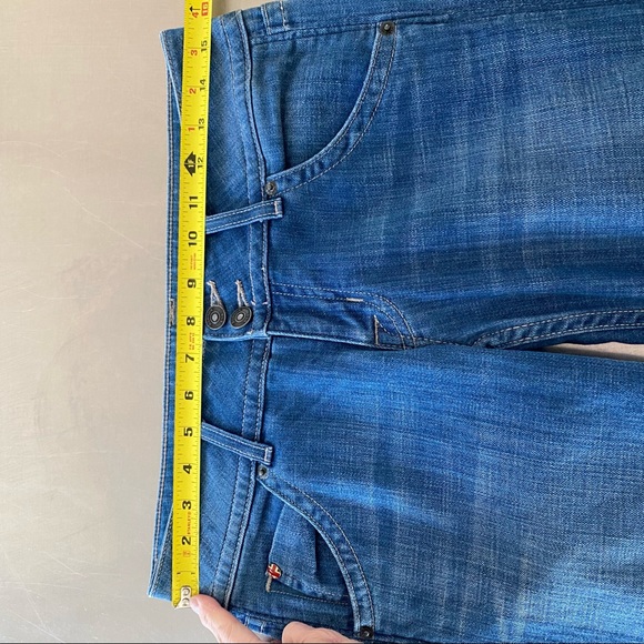 HUDSON Jeans Signature Bootcut Flap Pockets Jeans Size 26 Perfect Jeans Long - Picture 9 of 13